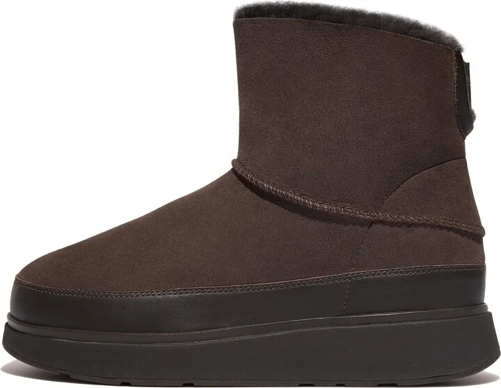 FitFlop GEN-FF Mini Double-Faced Shearling Boots Double-Faced Shearling Suede/Leather