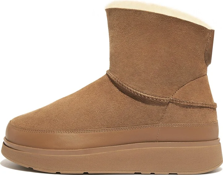 FitFlop GEN-FF Mini Double-Faced Shearling Boots Double-Faced Shearling Suede/Leather