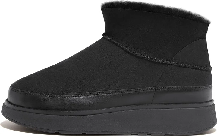 FitFlop GEN-FF Ultra-Mini Double-Faced Shearling Boots Double-Faced Shearling Suede/Leather