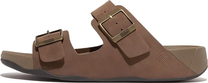 FitFlop GOGH MOC Buckle Nubuck Slides
