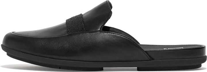 FitFlop GRACIE Opul-Trim Leather Mules Leather/Microfibre