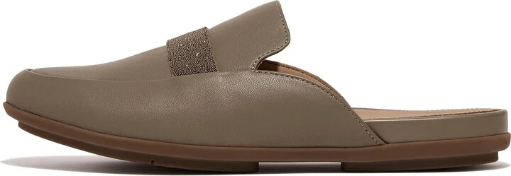 FitFlop GRACIE Opul-Trim Leather Mules Leather/Microfibre