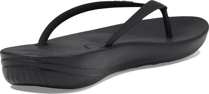 FitFlop Iqushion Ergonomic Flip-Flop Women's Sandals All Black : 6 M (B) - Image 5