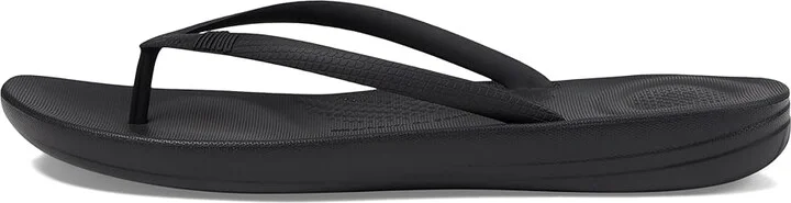 FitFlop Iqushion Ergonomic Flip-Flop Women's Sandals All Black : 6 M (B) - Image 7