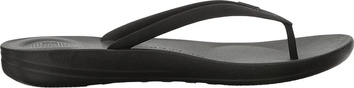 FitFlop Iqushion Ergonomic Flip-Flop Women's Sandals All Black : 6 M (B) - Image 8