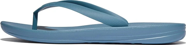 FitFlop IQUSHION Ergonomic Flip-Flops Snake-Embossed Rubber (TPU)