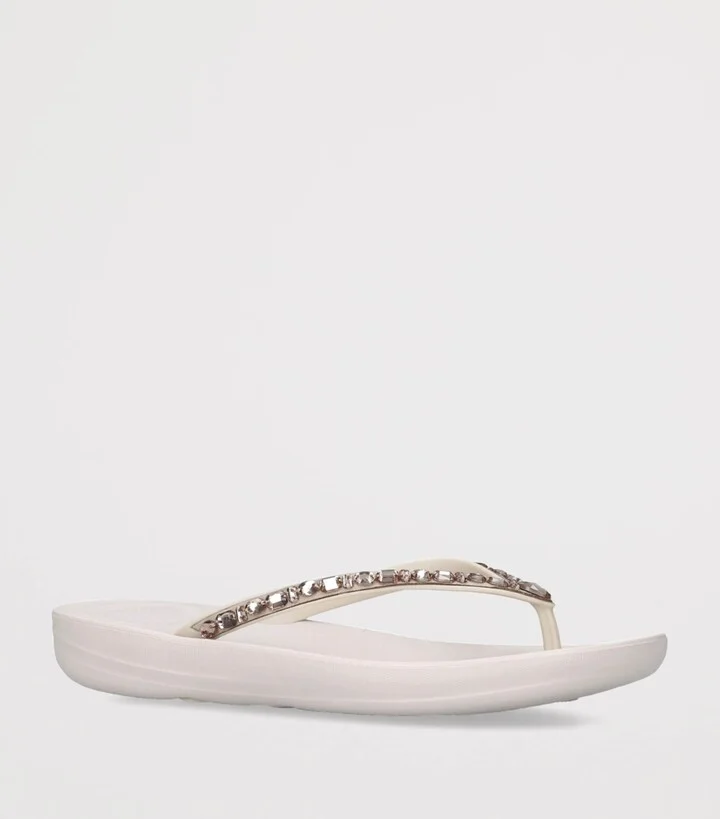FitFlop Iqushion Sparkle Flip Flops - Image 3