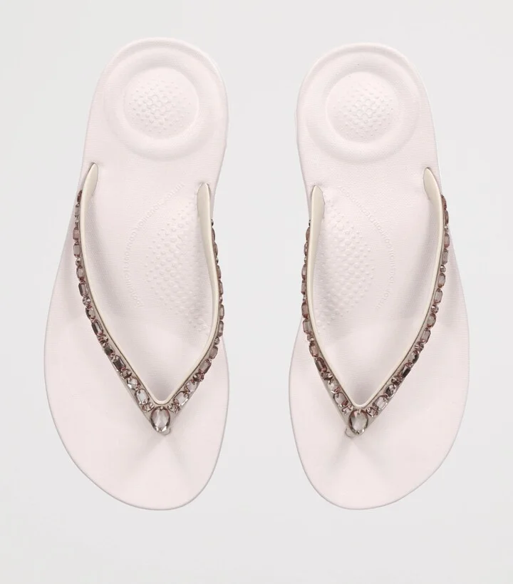 FitFlop Iqushion Sparkle Flip Flops - Image 4