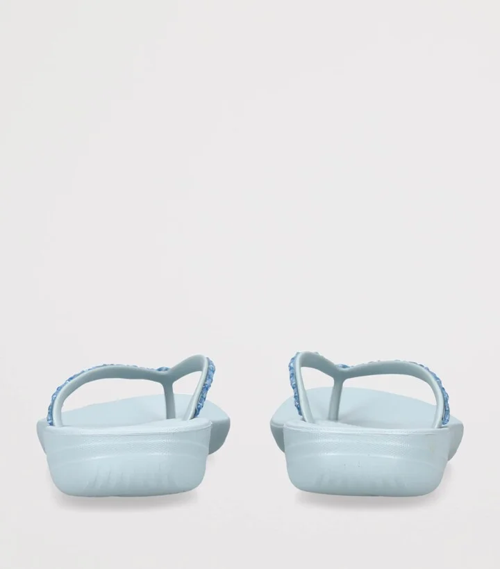 FitFlop Iqushion Sparkle Flip Flops - Image 2