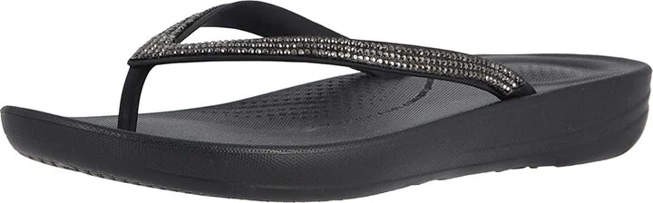 FitFlop Iqushion Sparkle Women's Shoes Black : 5 M (B) - Image 2