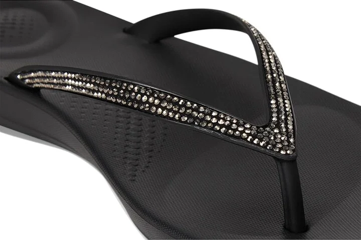 FitFlop Iqushion Sparkle Women's Shoes Black : 5 M (B) - Image 8