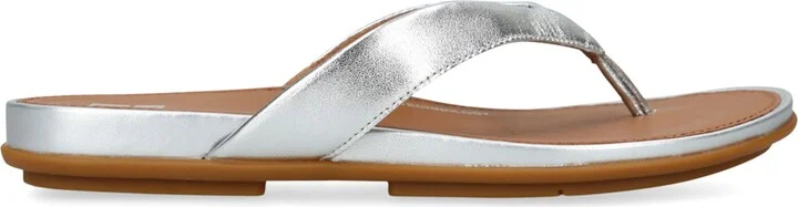 FitFlop Leather Gracie Flip Flops