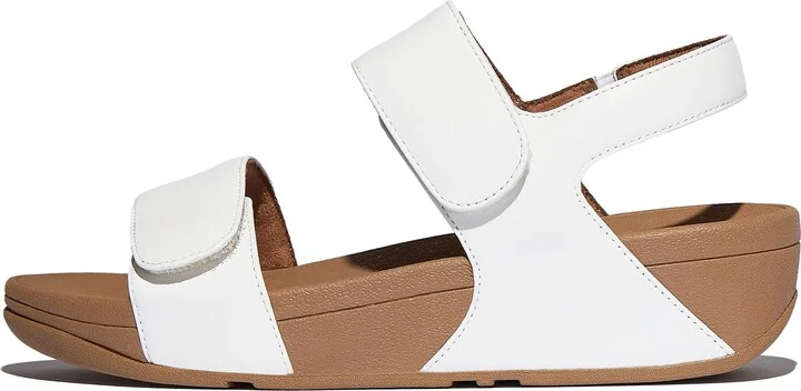 FitFlop LULU Adjustable Leather Back-Strap Sandals