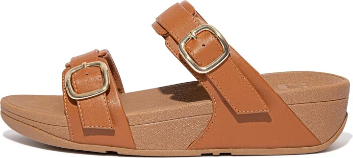 FitFlop LULU Adjustable Leather Slides