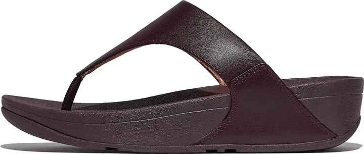 FitFlop LULU Leather Toe-Post Sandals