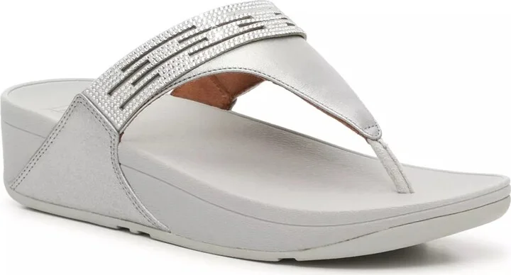 FitFlop Lulu Rhinestone Wedge Sandal