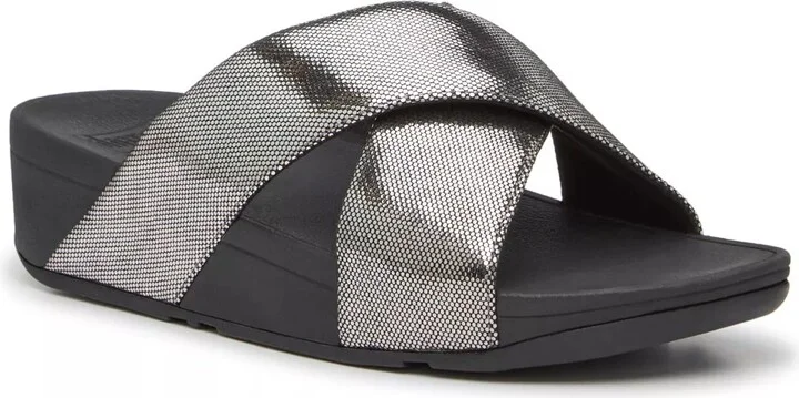 FitFlop Lulu Shimmer Wedge Sandal