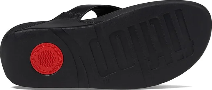 FitFlop Lulutm Women's Sandals Black 2 : 5 M (B), Leather - Image 3