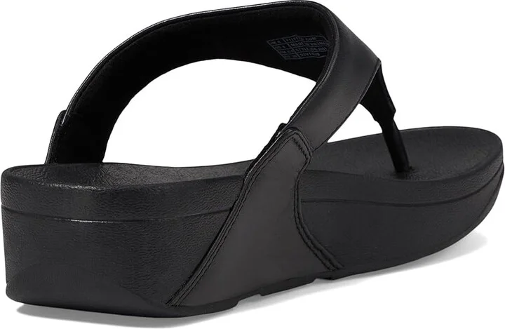 FitFlop Lulutm Women's Sandals Black 2 : 5 M (B), Leather - Image 4