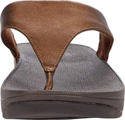 FitFlop Lulutm Women's Sandals Bronze : 5 M (B), Leather - Image 5