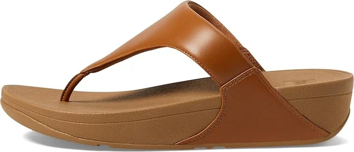 FitFlop Lulutm Women's Sandals Light Tan : 5 M (B), Leather - Image 6
