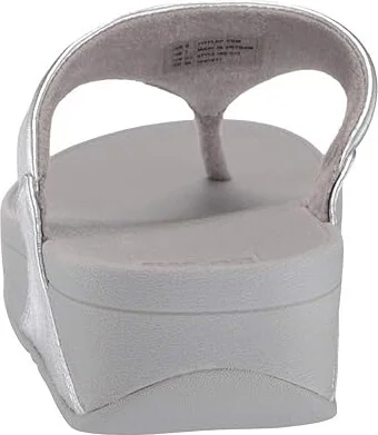 FitFlop Lulutm Women's Sandals Silver : 11 M (B), Leather - Image 5