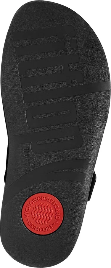 FitFlop Men's Gogh Moc Buckle Tumbled Leather Slides - Image 5