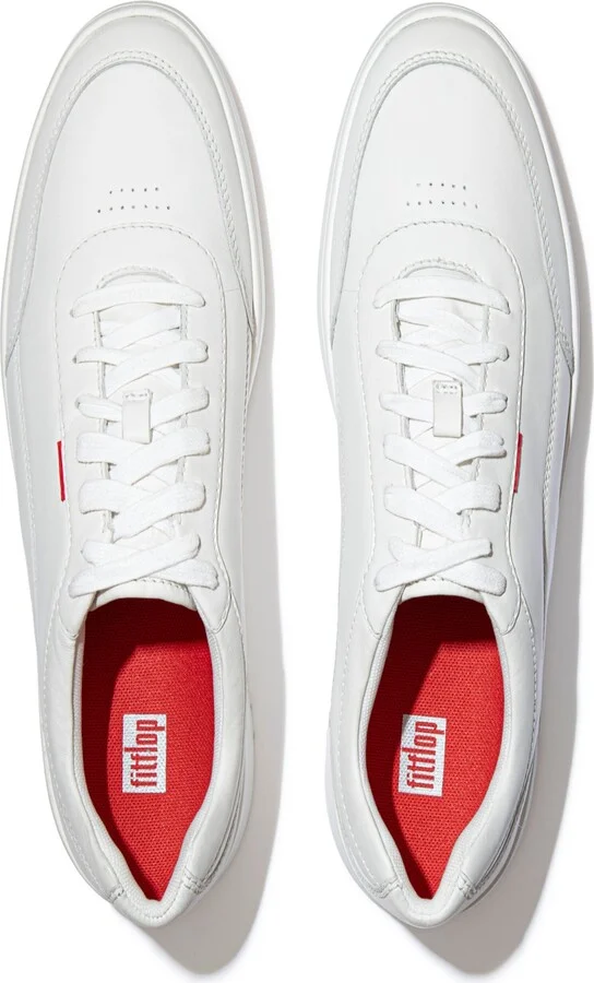 FitFlop Men's Rally x Leather Sneakers - Image 3