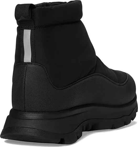 FitFlop Neo-D-Hyker Waterproof Zip-Front Padded Outdoor Boots Women's Boots All Black/Deep Gold : 8.5 M (B), Synthetic - Image 4