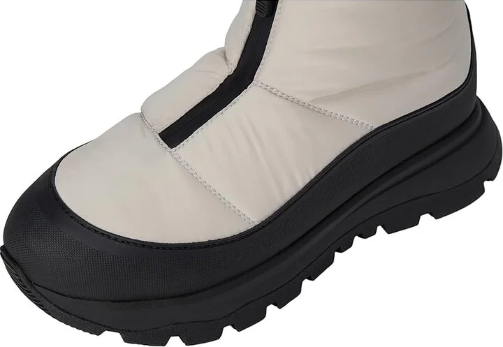 FitFlop Neo-D-Hyker Waterproof Zip-Front Padded Outdoor Boots Women's Boots Clay Grey/Black : 5 M (B), Synthetic - Image 2