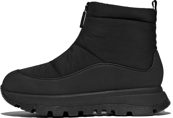 FitFlop NEO-D-HYKER Waterproof Zip-Front Padded Sub-Zero Walking Boots Poly/Pu/Tpu