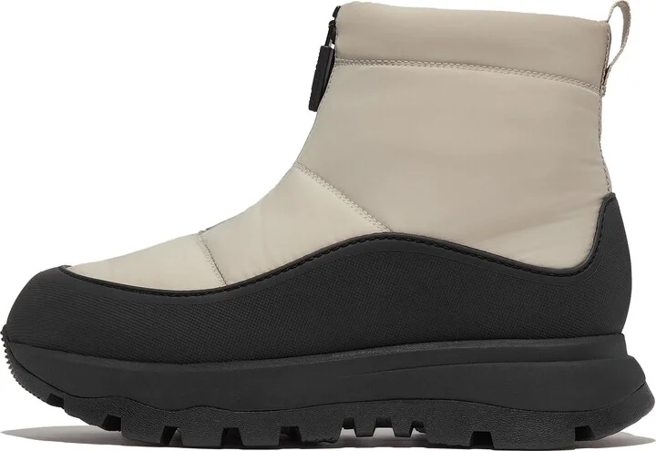 FitFlop NEO-D-HYKER Waterproof Zip-Front Padded Sub-Zero Walking Boots Polyester/Rubber/Tpu