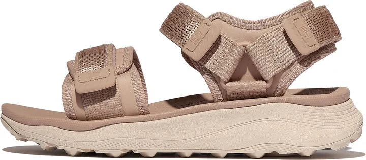 FitFlop NEO-D-HYKER (Xt) Sequin Water-Resistant Adjustable Walking Sandals Polyester Webbing Nylon
