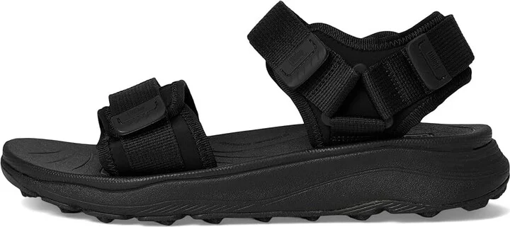 FitFlop Neo-D-Hyker (Xt) W/Resistant Adj. Outdoor Sandals Women's Wedge Shoes All Black : 7 M (B), Synthetic/Textile - Image 6