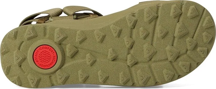 FitFlop Neo-D-Hyker (Xt) W/Resistant Adj. Outdoor Sandals Women's Wedge Shoes Camo-green : 8 M (B), Synthetic/Textile - Image 3
