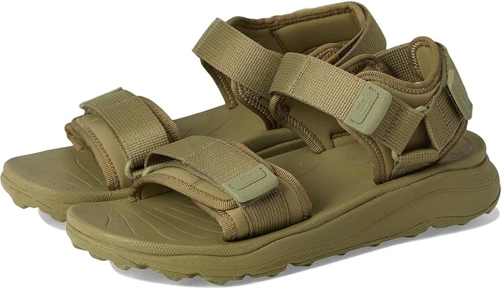 FitFlop Neo-D-Hyker (Xt) W/Resistant Adj. Outdoor Sandals Women's Wedge Shoes Camo-green : 8 M (B), Synthetic/Textile