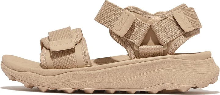 FitFlop NEO-D-HYKER (XT) Water-Resistant Adjustable Walking Sandals Webbing Polyester Fabric