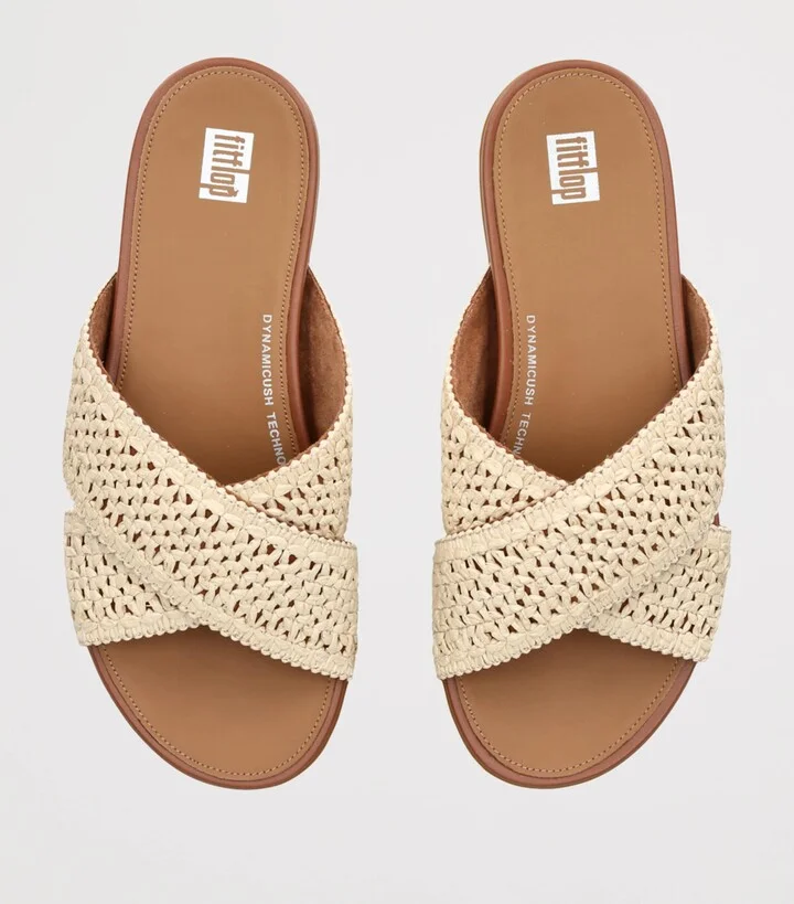 FitFlop Raffia Gracie Slides - Image 4