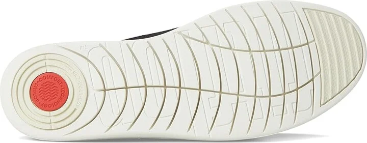 FitFlop Rally Canvas Sneakers Women's Walking Shoes Black/Cream : 10 M (B) - Image 3