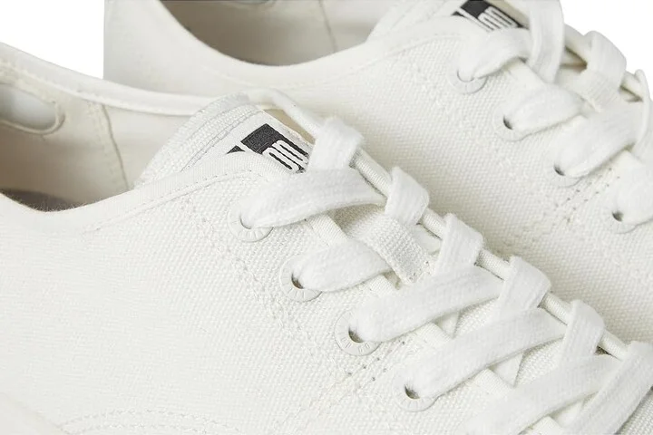 FitFlop Rally Canvas Sneakers Women's Walking Shoes Urban White : 8 M (B) - Image 7
