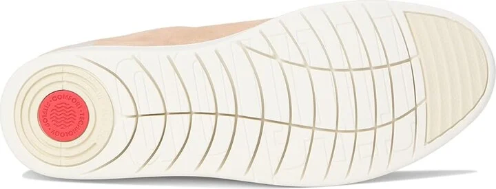 FitFlop Rally Elastic Suede Slip-On Sneakers Women's Shoes Classic Beige : 6.5 M (B), Synthetic - Image 3