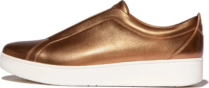 Fitflop Rally Leather Sneaker - Image 2