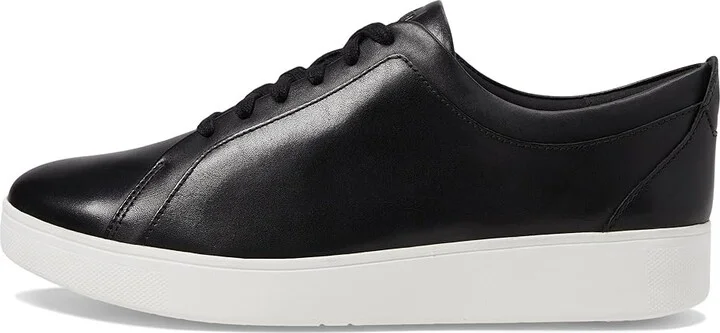 FitFlop Rally Women's Shoes Black 1 : 5 M (B), Leather - Image 7