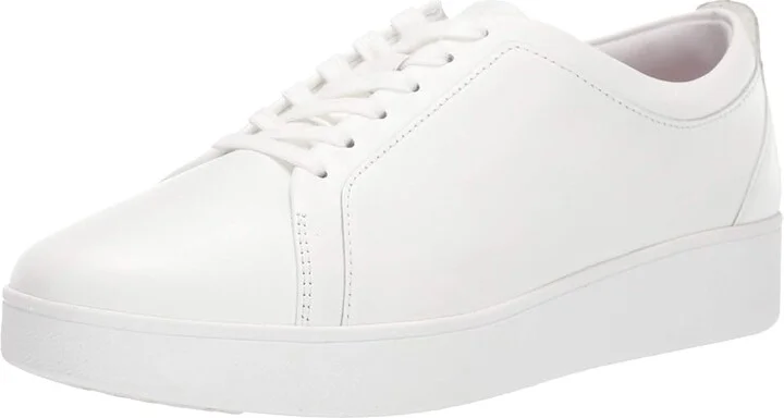 FitFlop Rally Women's Shoes Urban White 1 : 6 M (B), Leather - Image 2