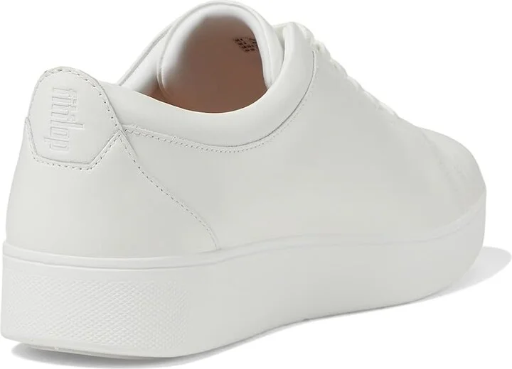 FitFlop Rally Women's Shoes Urban White 1 : 6 M (B), Leather - Image 5