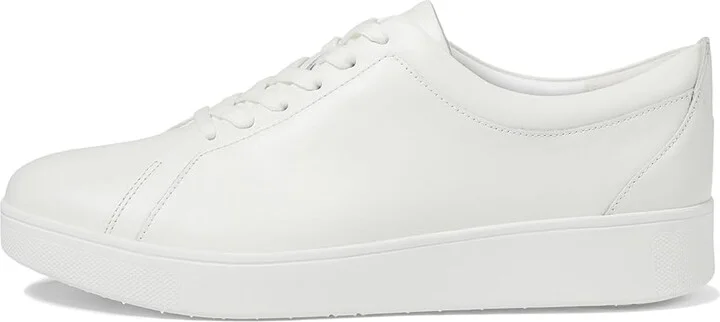 FitFlop Rally Women's Shoes Urban White 1 : 6 M (B), Leather - Image 7