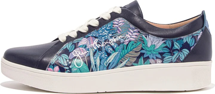 FitFlop RALLY X Jim Thompson Limited-Edition Leather Sneakers