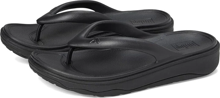 FitFlop Relieff Women's Sandals Black : 10 M (B), Synthetic