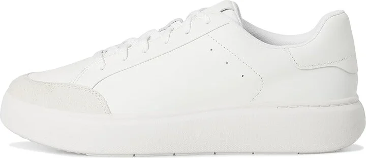 FitFlop Rtg Leather/Suede Sneakers Women's Walking Shoes Urban White : 11 M (B) - Image 6