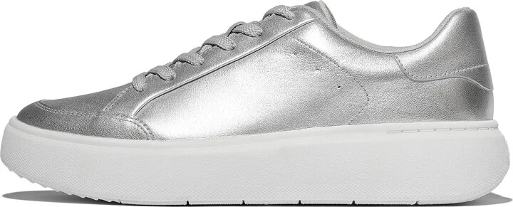 FitFlop RTG Metallic-Leather Sneakers Leather/Pu
